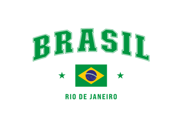 Needen 11380-CLBR - T-Shirt Brasil