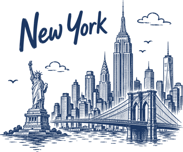 Needen 11380-N1LNY-F - T-Shirt New York Front