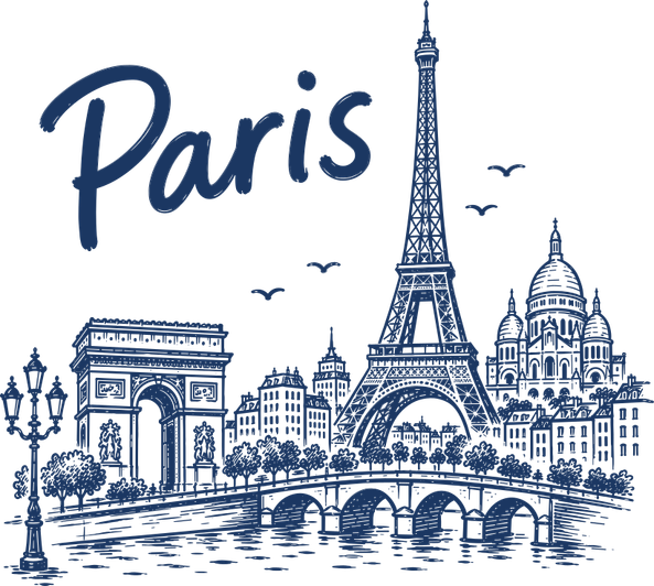 Needen 11380-N1LPR - T-Shirt Paris