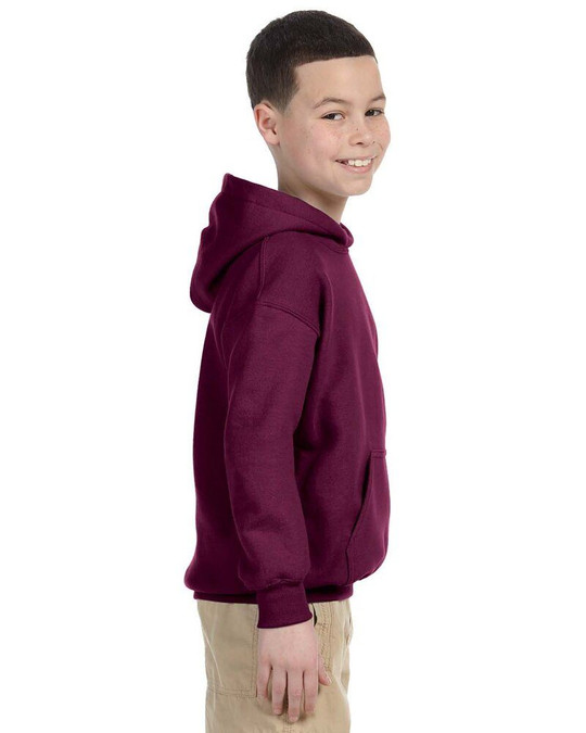 Gildan 18500B - YOUTH HOODED SWEATSHIRT 8 oz.