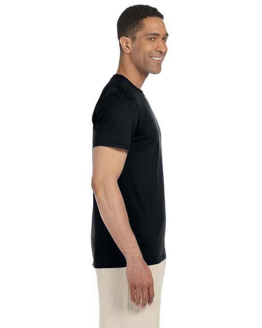 Gildan 64000 - T-SHIRT FILÉ À L'ANNEAU POUR HOMME