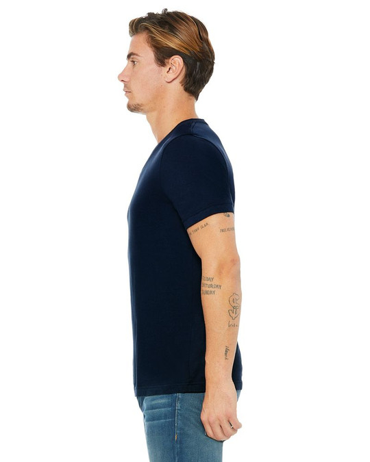 Bella+Canvas B3005 - T-shirt unisexe en jersey à manches courtes et col en V