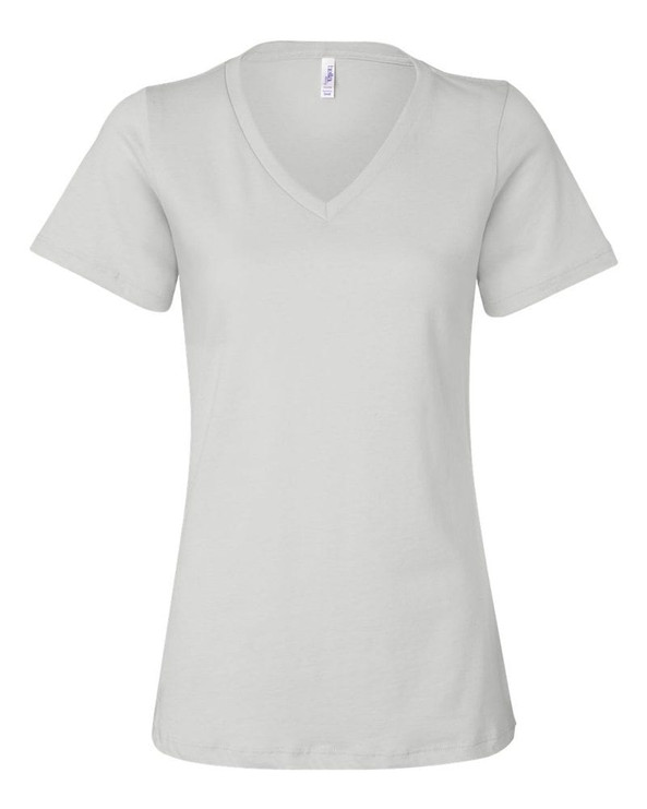 BELLA+CANVAS B6405 - Women's Relaxed Jersey Short Sleeve V-Neck Tee
