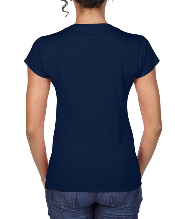 Gildan 64V00L - Junior Fit V-Neck T-shirt for Women
