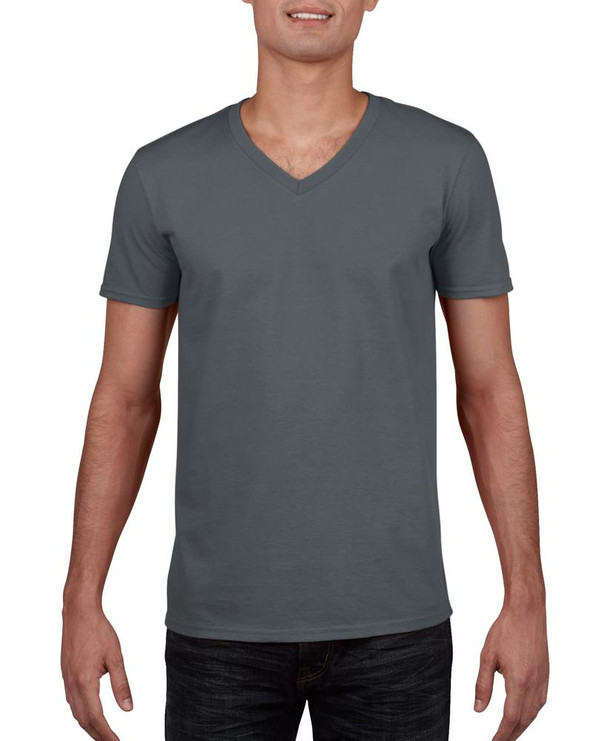 Gildan 64V00 - T-shirt Col-V Softstyle