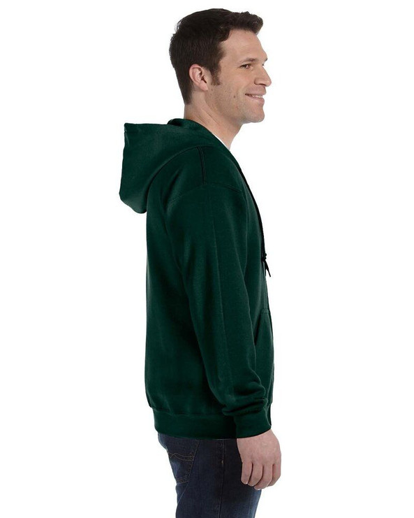 Gildan 18600 - FULL ZIP HOODED SWEATSHIRT 8 oz.