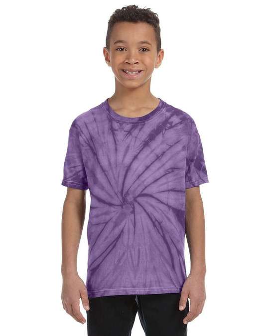 Tie-Dye CD100Y - Tie-Dye CD100Y - Juvenil 5.4 oz., Camiseta Tie-Dye 100% Algodón
