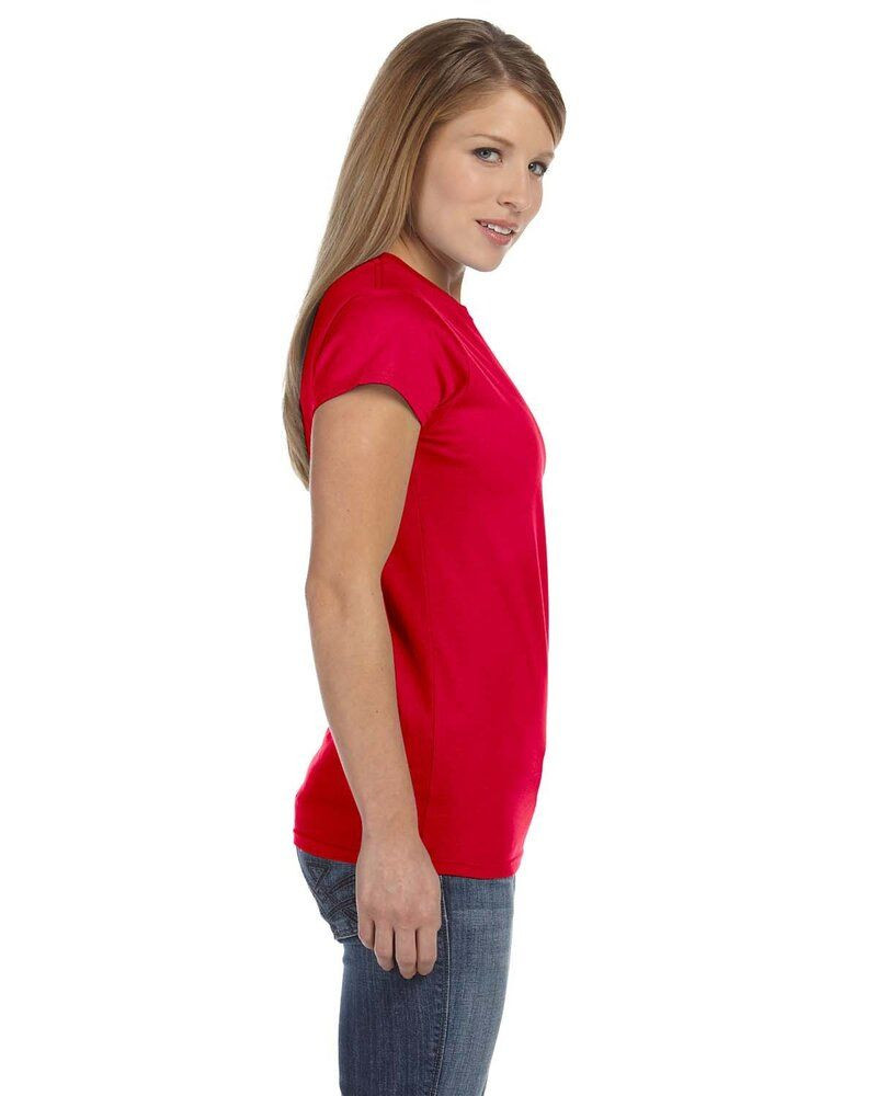 Gildan 64000L - Fitted Ring Spun T-Shirt FOR WOMEN