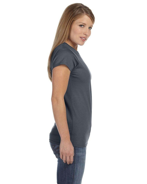 Gildan 64000L - Fitted Ring Spun T-Shirt FOR WOMEN