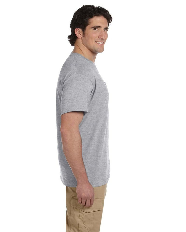 Jerzees 29P - 5.6 oz., 50/50 Heavyweight Blend™ Pocket T-Shirt 