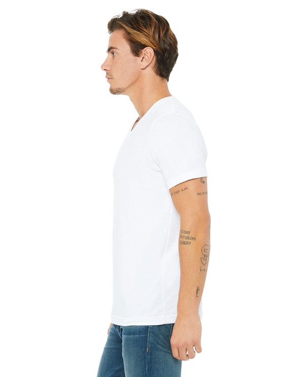 Bella+Canvas 3005 - t-shirt jersey unisexe à manches courtes et encolure en V