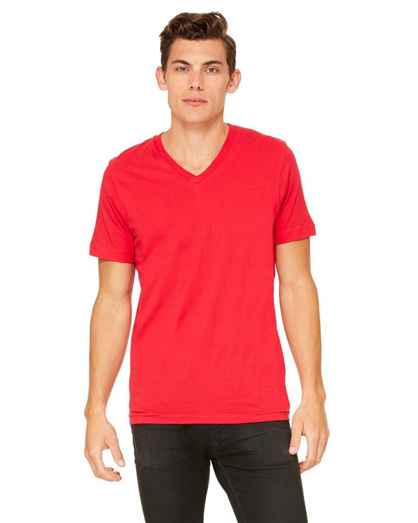 Bella+Canvas 3005 - t-shirt jersey unisexe à manches courtes et encolure en V