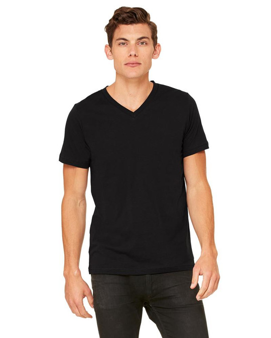 Bella+Canvas 3005 - t-shirt jersey unisexe à manches courtes et encolure en V