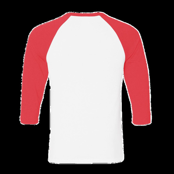 Bella+Canvas 3200 - Unisex 3/4-Sleeve Baseball T-Shirt