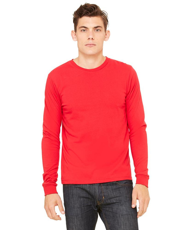 Bella+Canvas 3501 - t-shirt jersey à manches longues pour homme