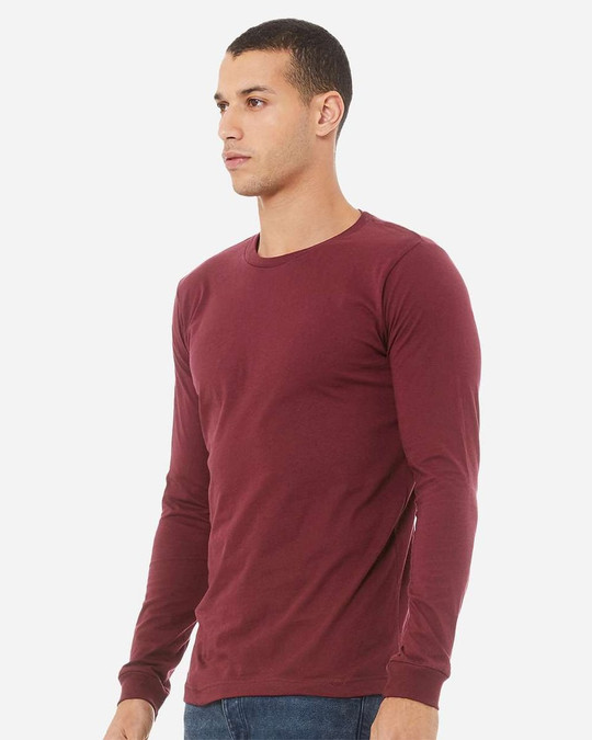 Bella+Canvas 3501 - Men’s Jersey Long-Sleeve T-Shirt