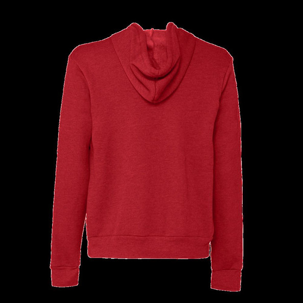Bella+Canvas 3739 - molleton à capuchon unisexe en poly-coton avec glissière tout au long