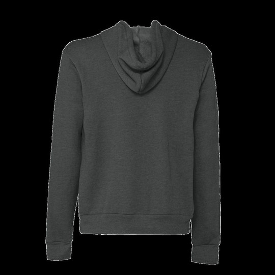 Bella+Canvas 3739 - Unisex Poly-Cotton Fleece Full-Zip Hoodie