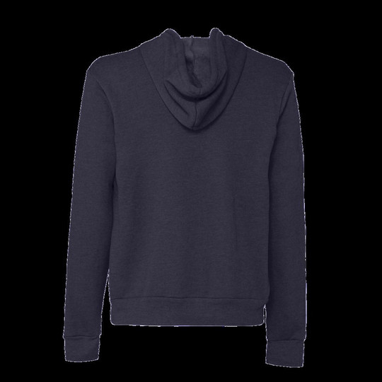 Bella+Canvas 3739 - molleton à capuchon unisexe en poly-coton avec glissière tout au long