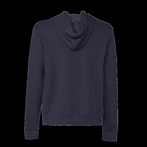 Bella+Canvas 3739 - Unisex Poly-Cotton Fleece Full-Zip Hoodie