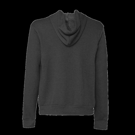 Bella+Canvas 3739 - molleton à capuchon unisexe en poly-coton avec glissière tout au long