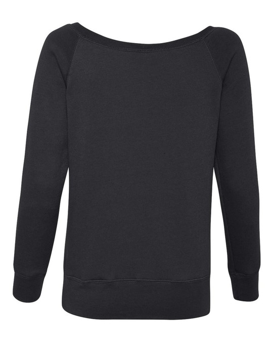 Bella+Canvas 7501 - Ladies Sponge Fleece Wide Neck Sweatshirt