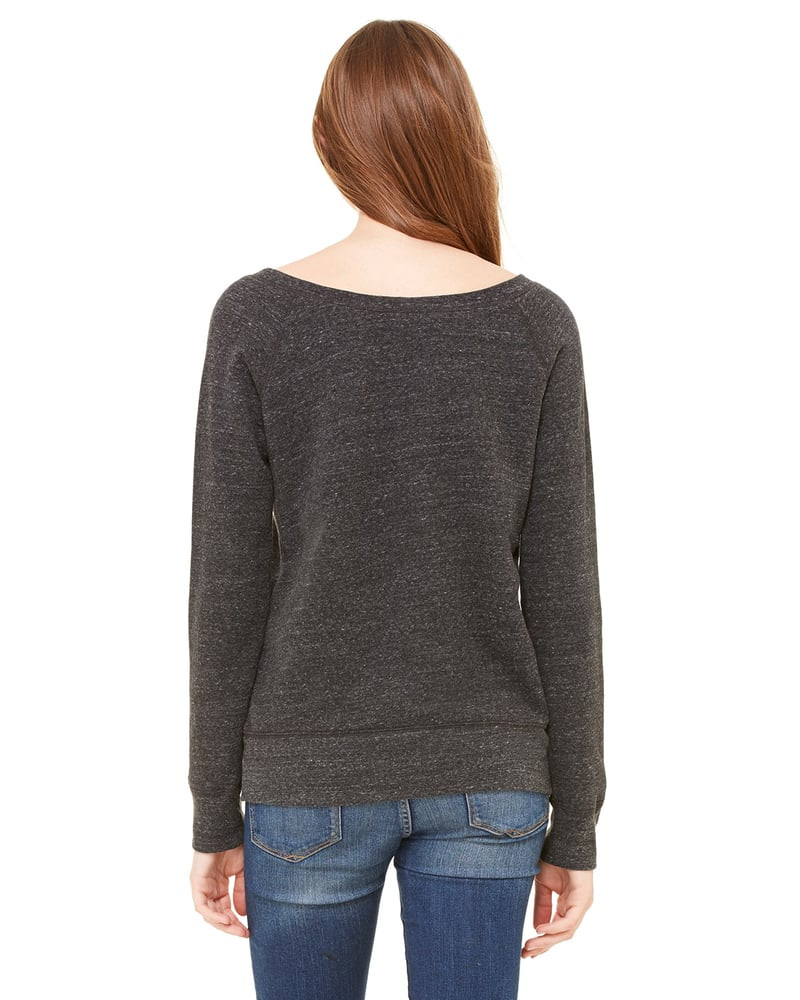 Bella+Canvas 7501 - Ladies Sponge Fleece Wide Neck Sweatshirt