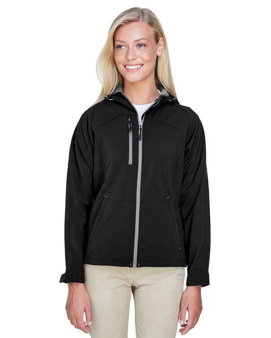 Ash City North End 78166 - Prospect Manteau Pour Femme À Extérieur Doux Avec Capuchon