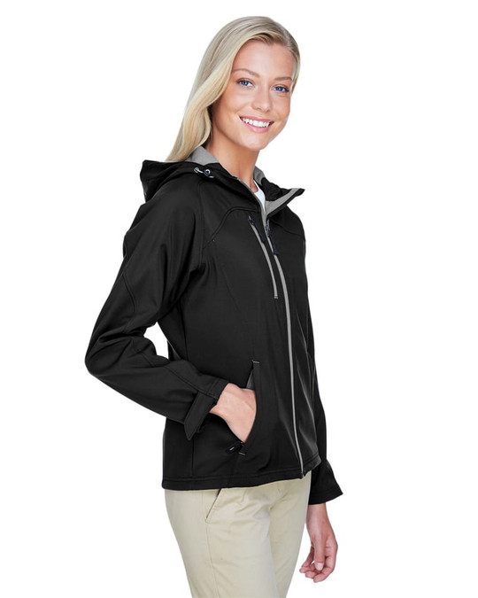 Ash City North End 78166 - Prospect Manteau Pour Femme À Extérieur Doux Avec Capuchon