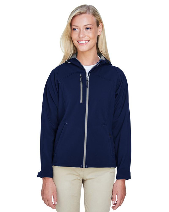 Ash City North End 78166 - Prospect Manteau Pour Femme À Extérieur Doux Avec Capuchon