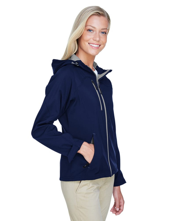 Ash City North End 78166 - Prospect Manteau Pour Femme À Extérieur Doux Avec Capuchon