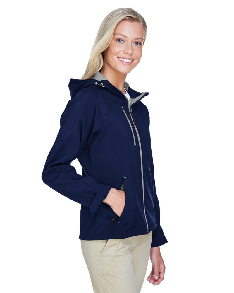 Ash City North End 78166 - Prospect Manteau Pour Femme À Extérieur Doux Avec Capuchon