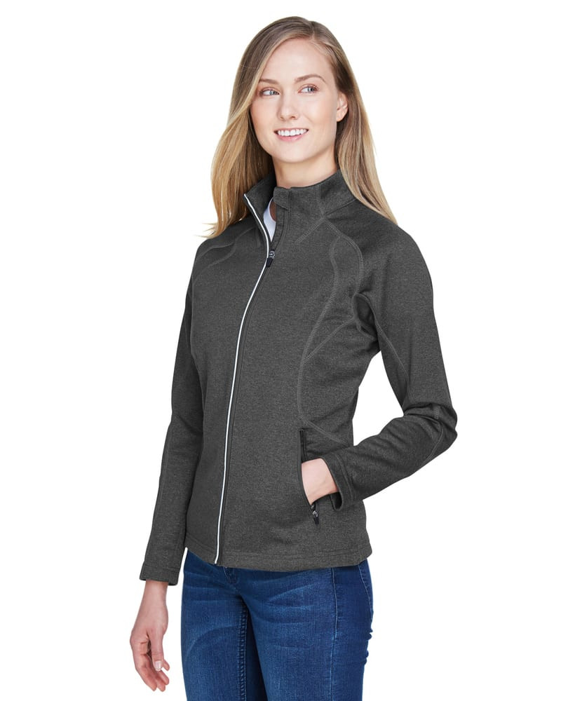 North End 78174 - Chaqueta de Forro Polar de Rendimiento para Damas Gravity