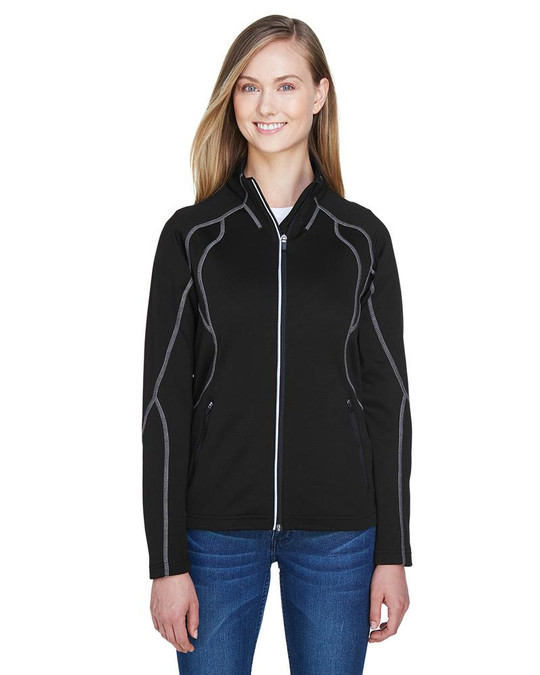 North End 78174 - Chaqueta de Forro Polar de Rendimiento para Damas Gravity