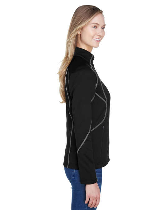 North End 78174 - Chaqueta de Forro Polar de Rendimiento para Damas Gravity