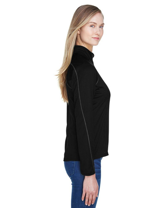 Ash City North End 78187 - Radar Ladies' Half-Zip Performance Long Sleeve Top