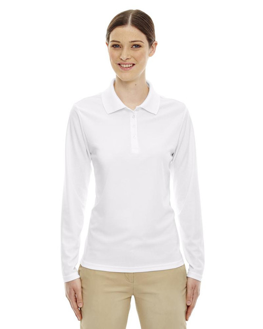 Ash City Core 365 78192 - Pinnacle Core 365™ Ladies' Performance Long Sleeve Pique Polos