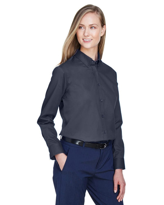 Ash City Core 365 78193 - Operate Pour Femme Chemises En Twill Core 365™ À Manches Longues