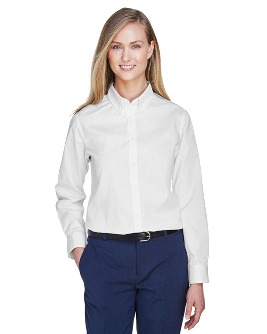 Ash City Core 365 78193 - Operate Pour Femme Chemises En Twill Core 365™ À Manches Longues