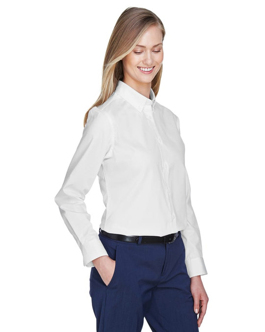 Ash City Core 365 78193 - Operate Pour Femme Chemises En Twill Core 365™ À Manches Longues