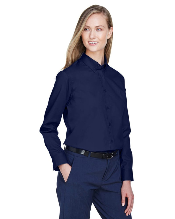 Ash City Core 365 78193 - Operate Pour Femme Chemises En Twill Core 365™ À Manches Longues