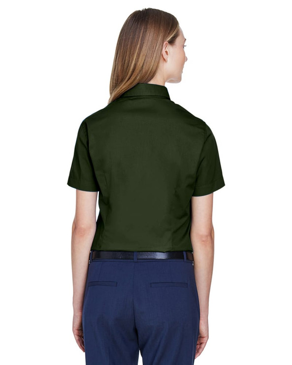 Ash City Core 365 78194 - Optimum Pour Femme Chemises En Twill Core 365™ À Manches Courtes