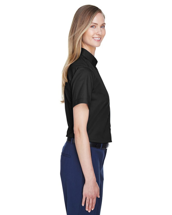 Ash City Core 365 78194 - Optimum Pour Femme Chemises En Twill Core 365™ À Manches Courtes