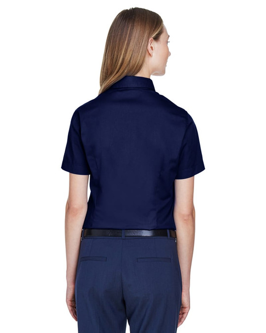 Ash City Core 365 78194 - Optimum Pour Femme Chemises En Twill Core 365™ À Manches Courtes