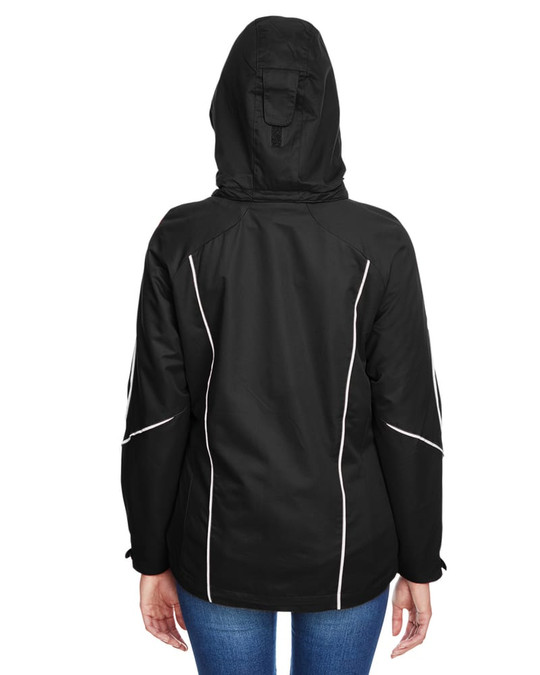 North End 78196 - CHAQUETA 3 EN 1 PARA MUJER ANGLE CON FORRO DE FORRO POLAR UNIDO