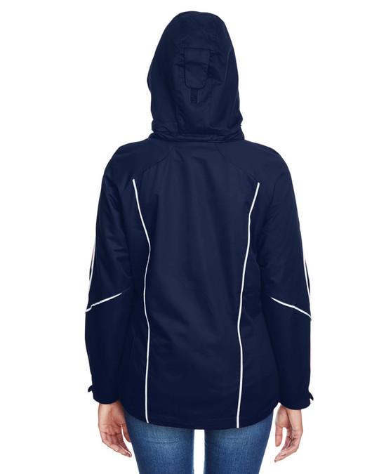 North End 78196 - CHAQUETA 3 EN 1 PARA MUJER ANGLE CON FORRO DE FORRO POLAR UNIDO