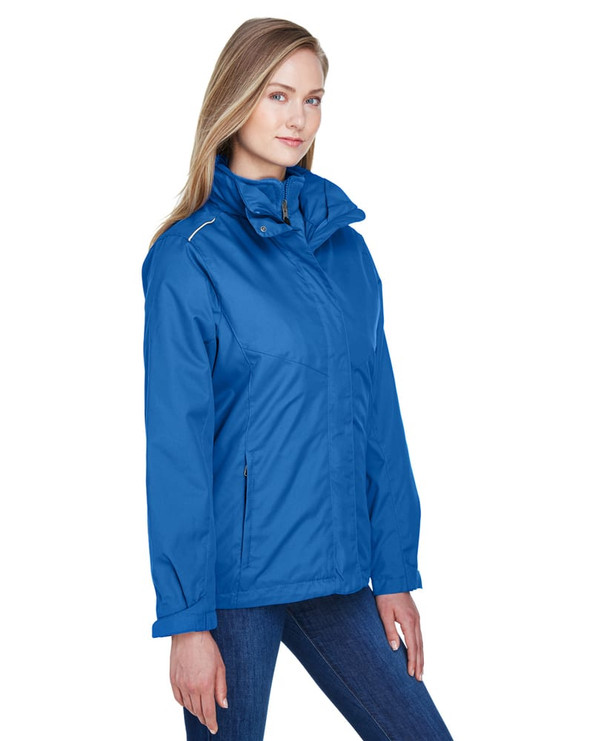Ash City Core 365 78205 - Region Manteaux 3 En 1 Avec Manteau-Doublure En Molleton Pour Femme