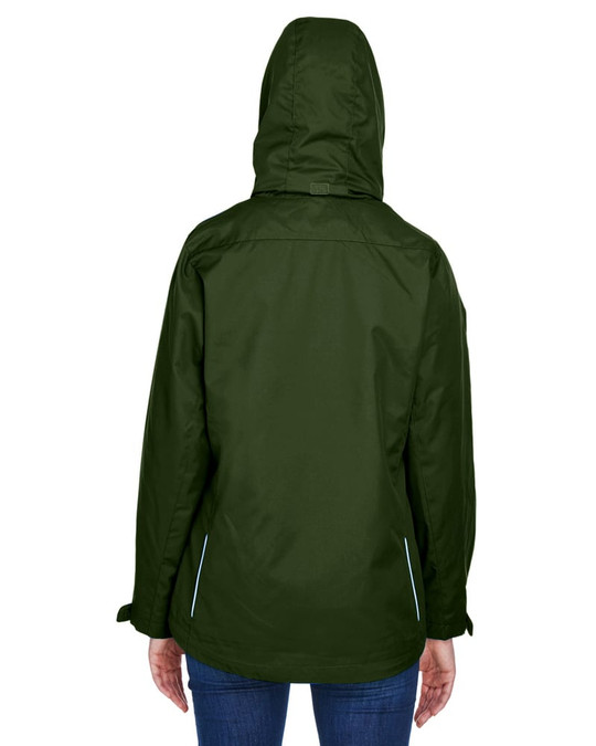 Ash City Core 365 78205 - Region Manteaux 3 En 1 Avec Manteau-Doublure En Molleton Pour Femme