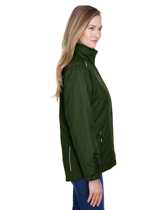 Ash City Core 365 78205 - Region Manteaux 3 En 1 Avec Manteau-Doublure En Molleton Pour Femme