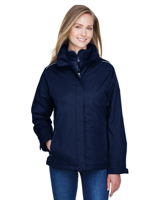Ash City Core 365 78205 - Region Manteaux 3 En 1 Avec Manteau-Doublure En Molleton Pour Femme